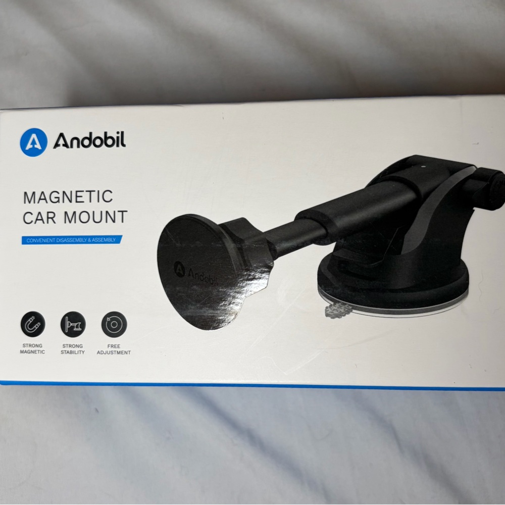 Black Magnetic Car Mount
